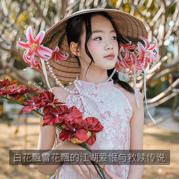 白花飄雪花飄的江湖爱恨与救赎传说相关影视海报